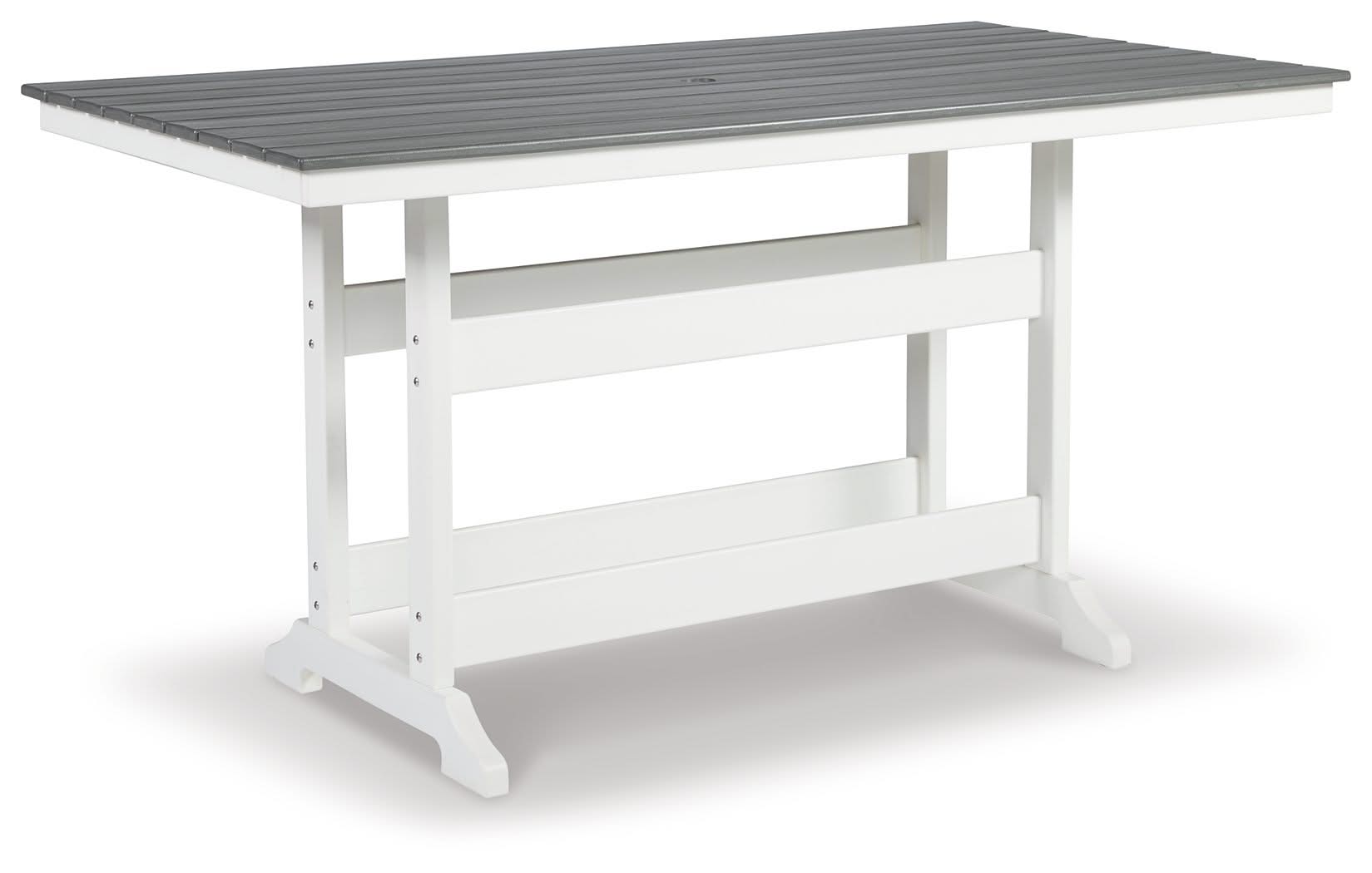 Transville - Counter Table W/Umb Opt