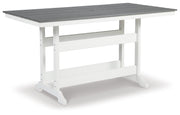 Transville - Counter Table W/Umb Opt