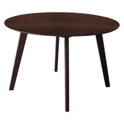 Tioga - 47" Round Table - Brown Cherry