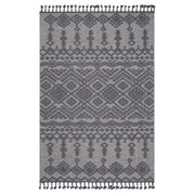 Guros - 6' X 9' Traditional Indoor / Outdoor Area Rug - White / Gray