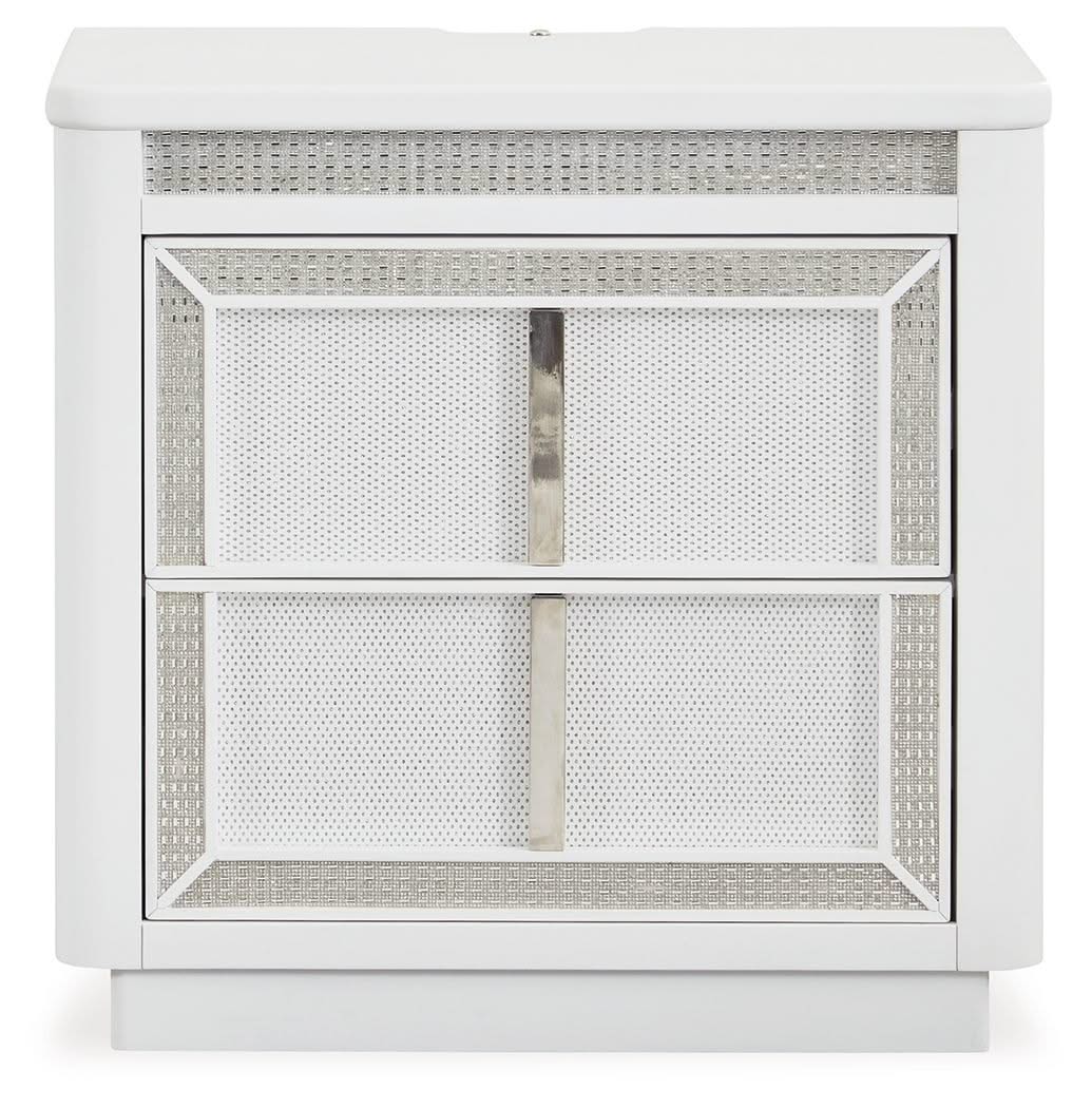 Chalanna - Two Drawer Night Stand - White