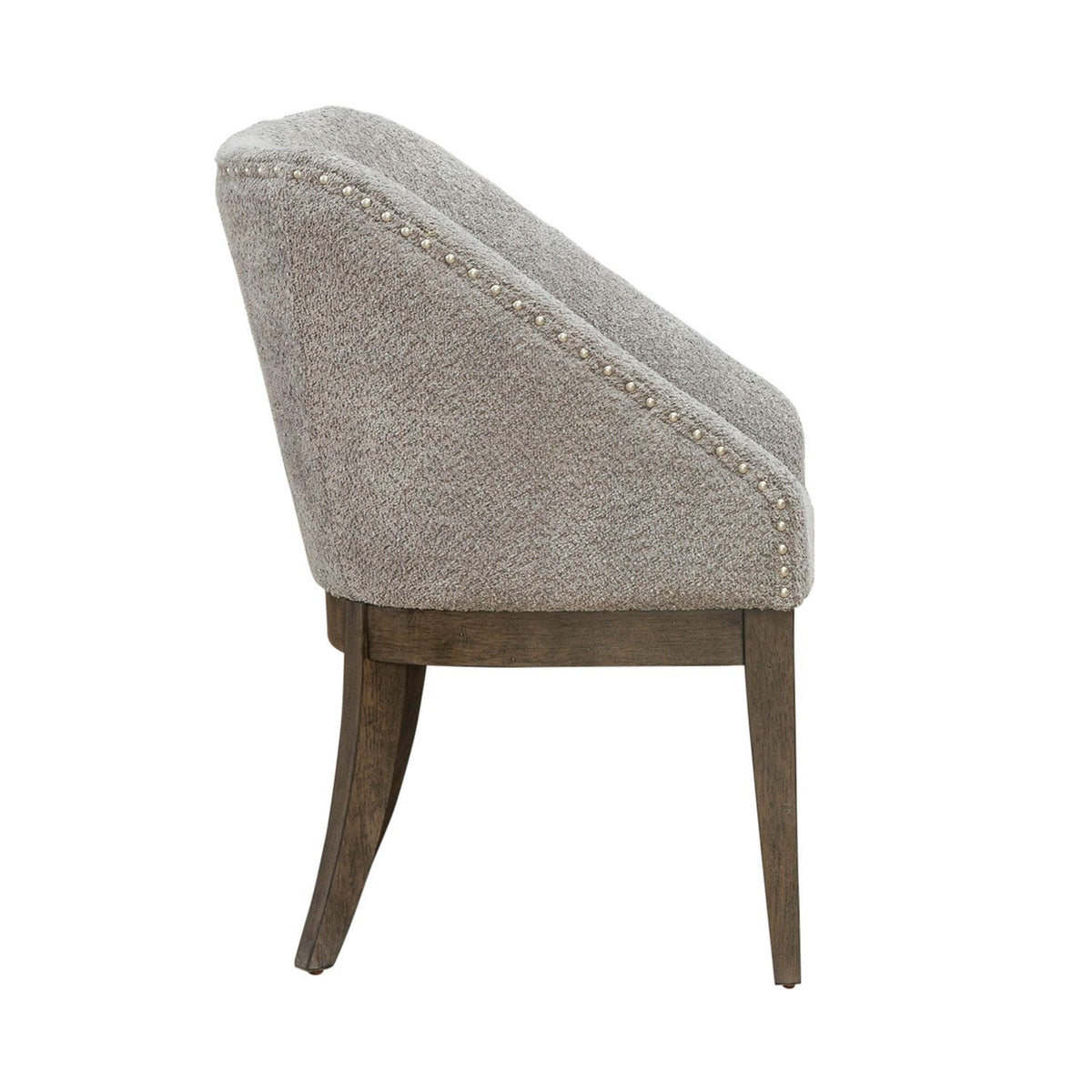 Cascade Falls - Upholstered Side Chair - Satin Espresso
