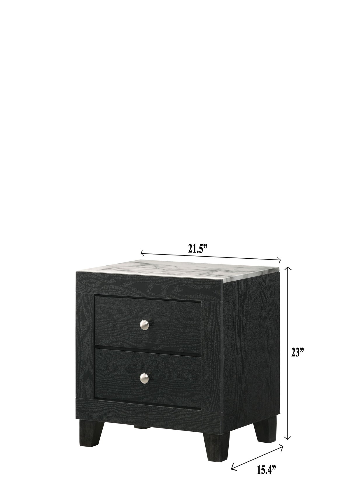 Cadence - King 5 Piece Bedroom Set - Black