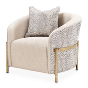 Lisbon - Accent Chair - Opal / Gold
