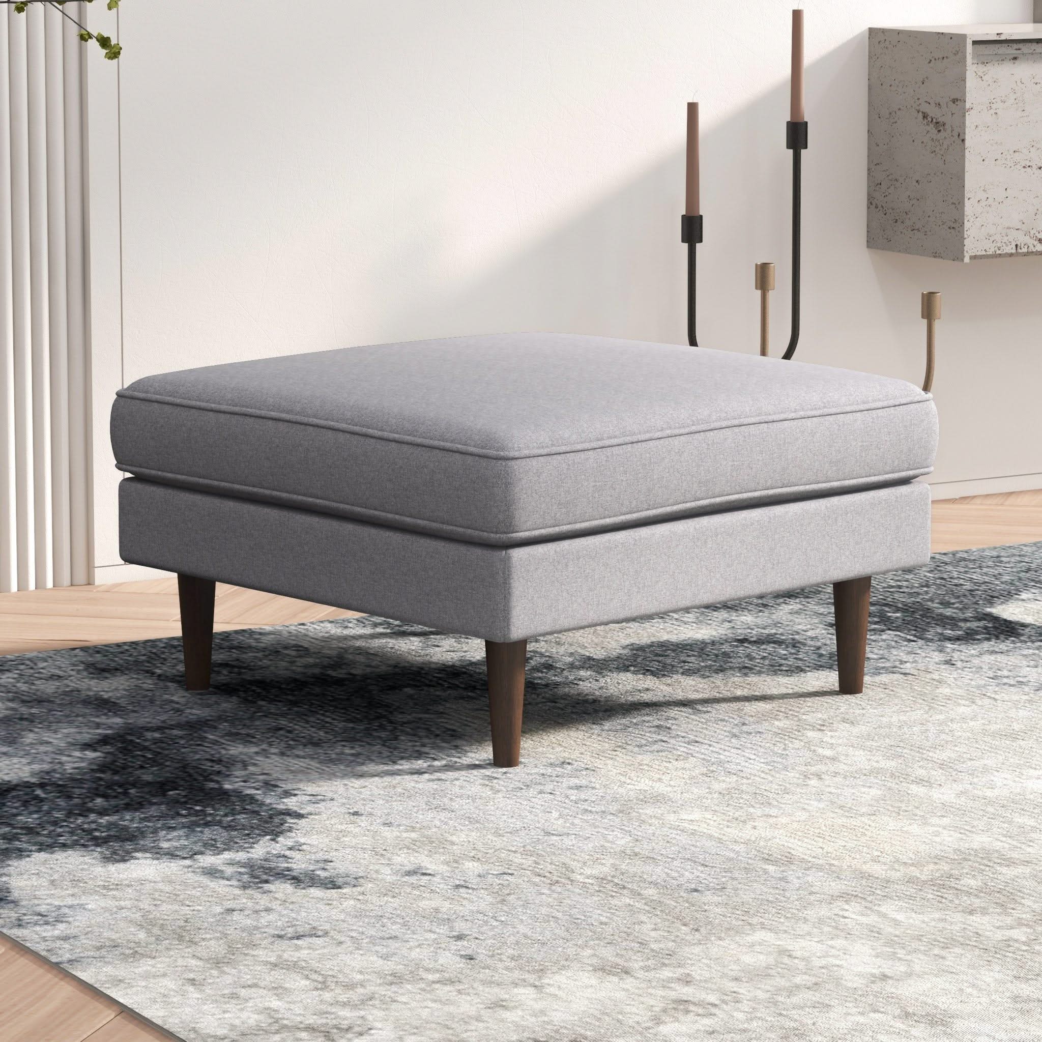 Amber - Square Upholstered Ottoman