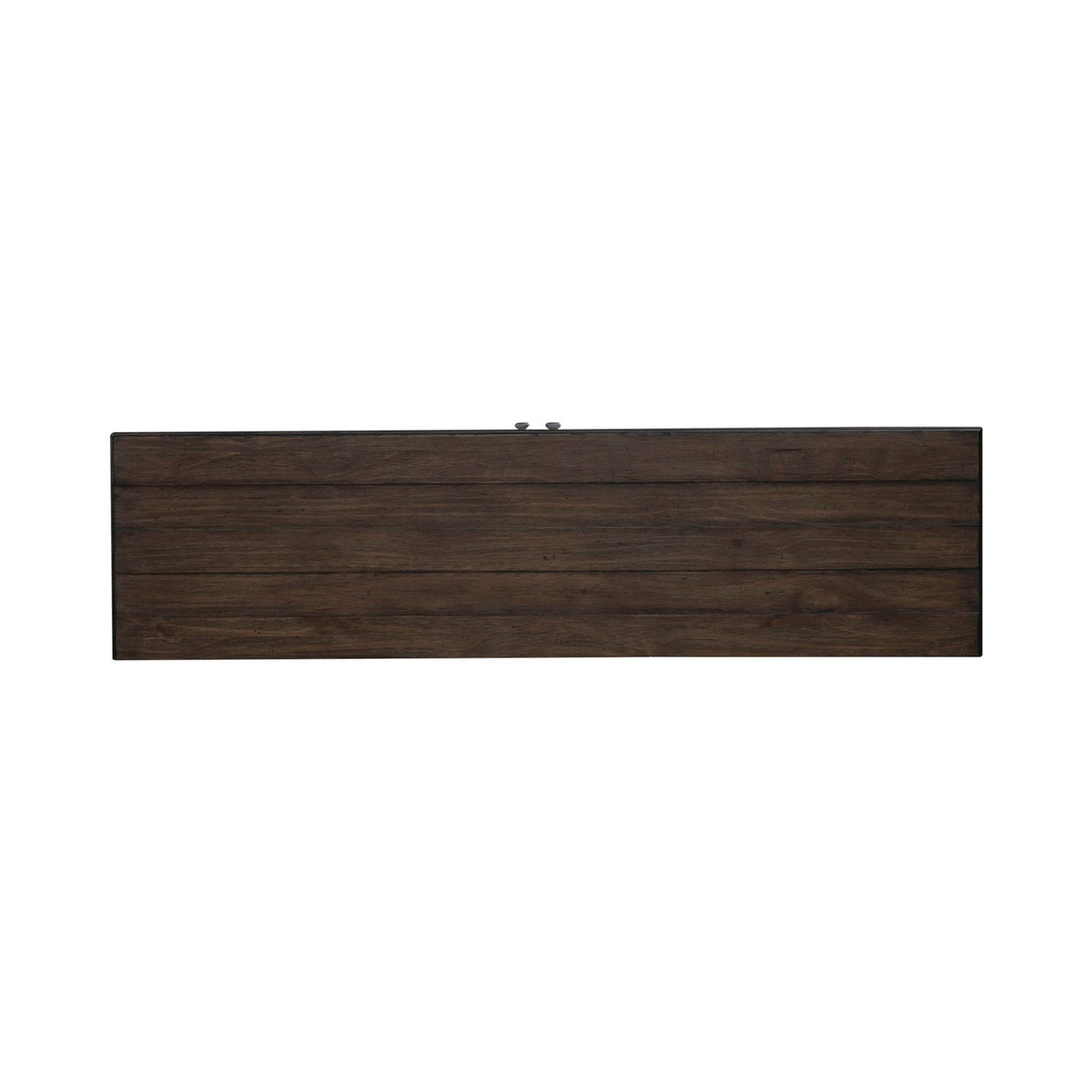 River Place - 2 Door 9 Drawer Dresser - Riverstone White & Tobacco