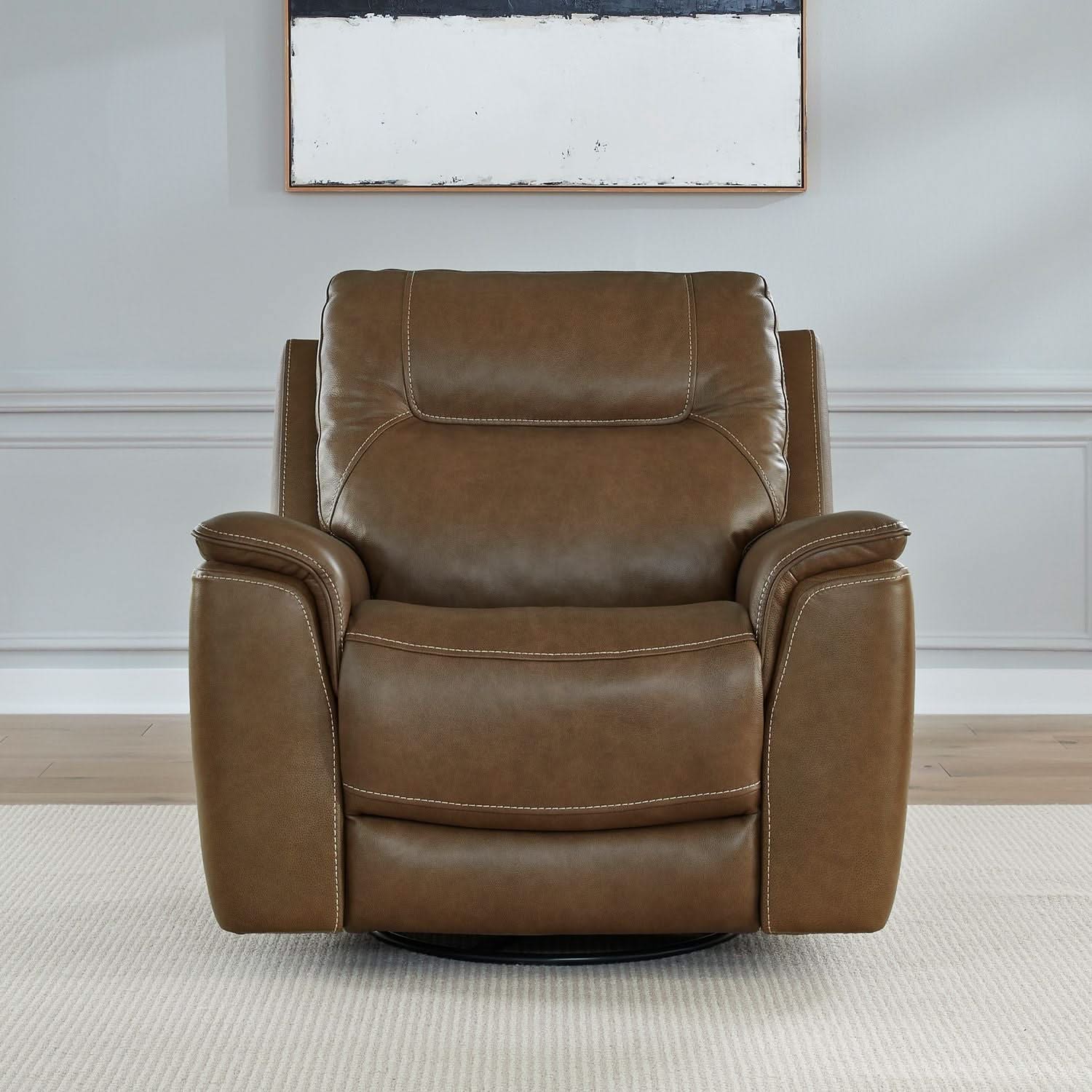 Collins - Swivel Glider Recliner P3 - York Chestnut