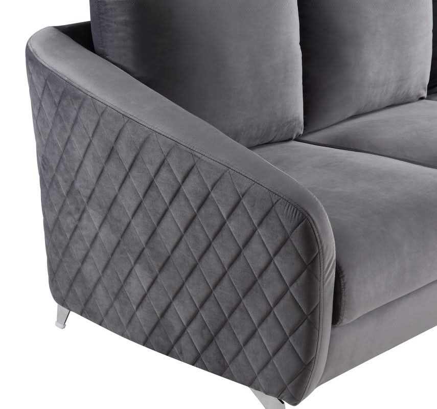 Sofia - Modern Chic Loveseat Couch