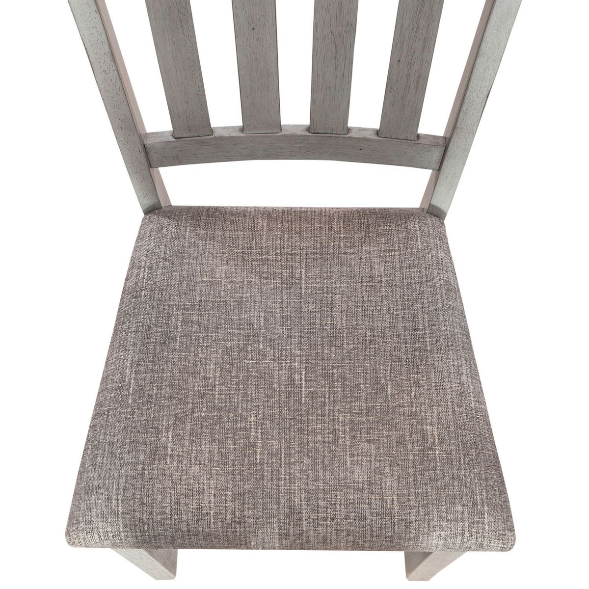 Newport - Splat Back Side Chair - Smokey Gray / Carbon Gray