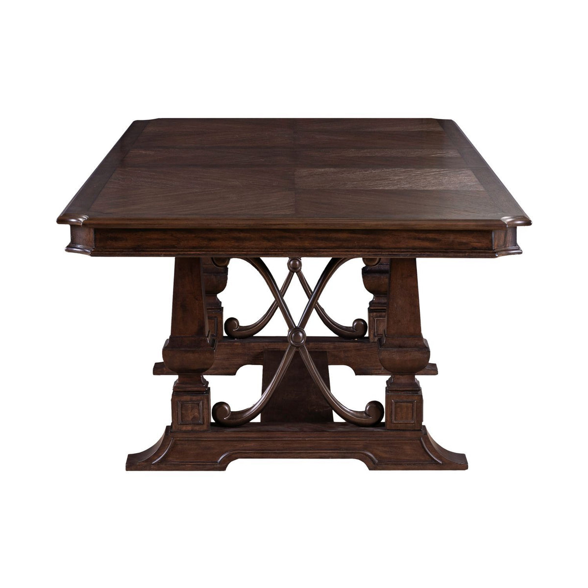 Provence Park - Trestle Table - Chateau Brown