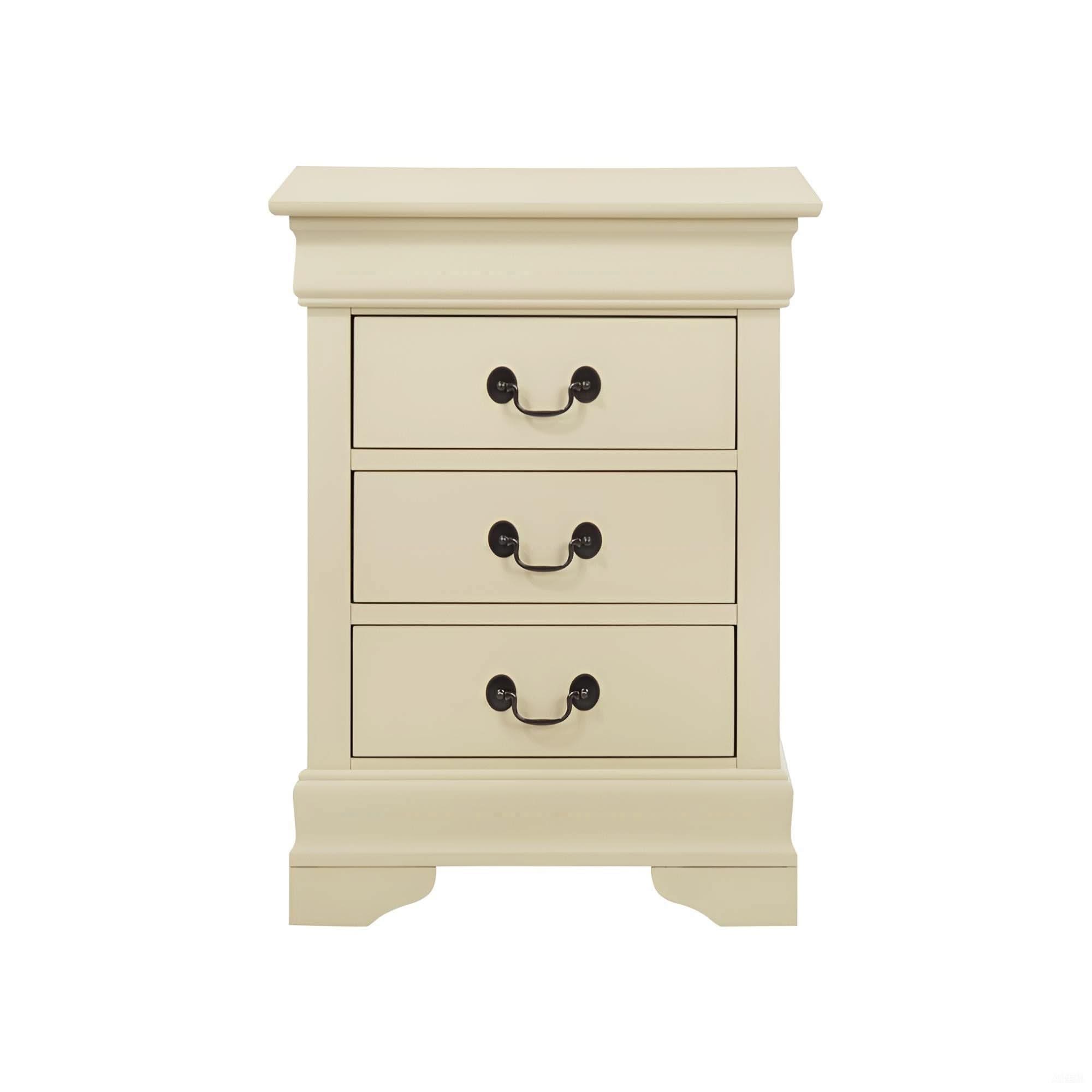 Louis Phillipe - Nightstand - Wood
