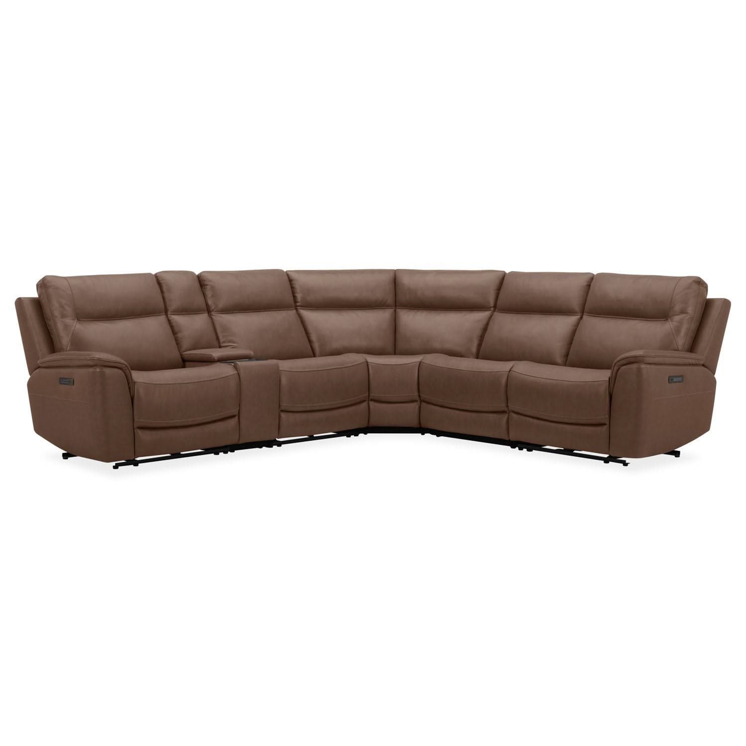 Collins - 6 Piece Sectional - York Chestnut