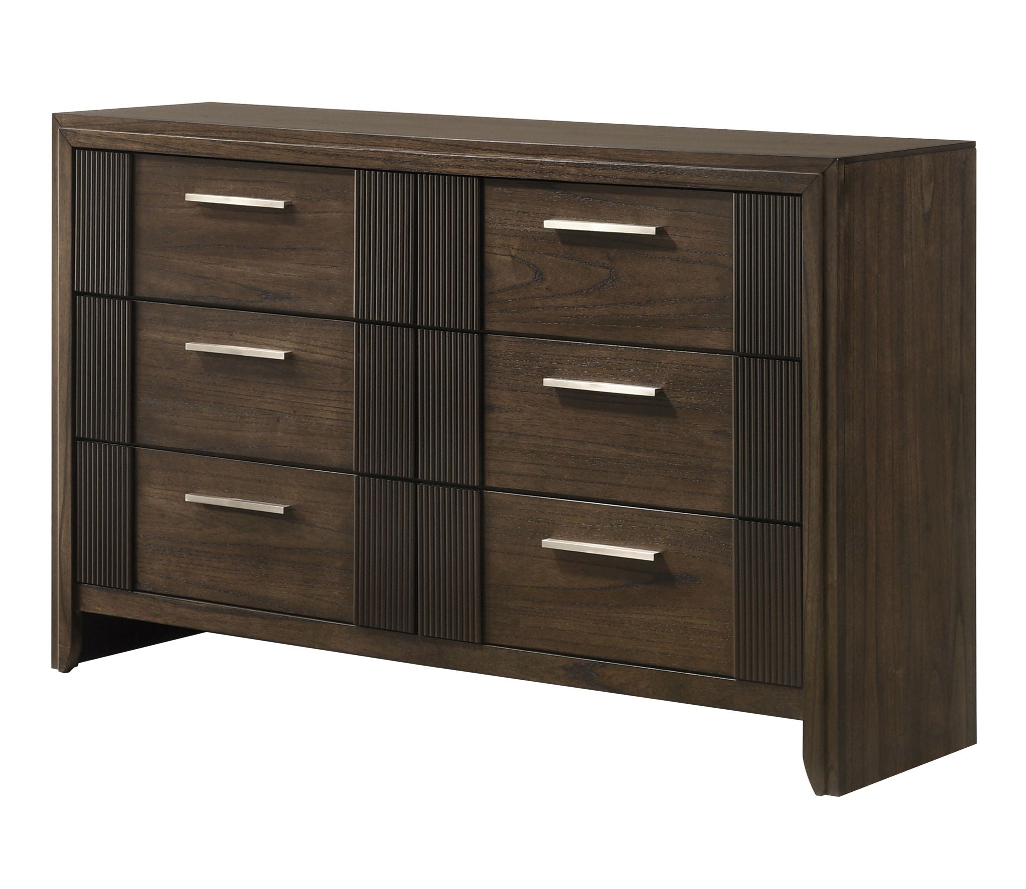 Carlton - King 4 Piece Bedroom Set - Brown