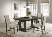 Herbert - 5 Piece Dining Room Set - Espresso
