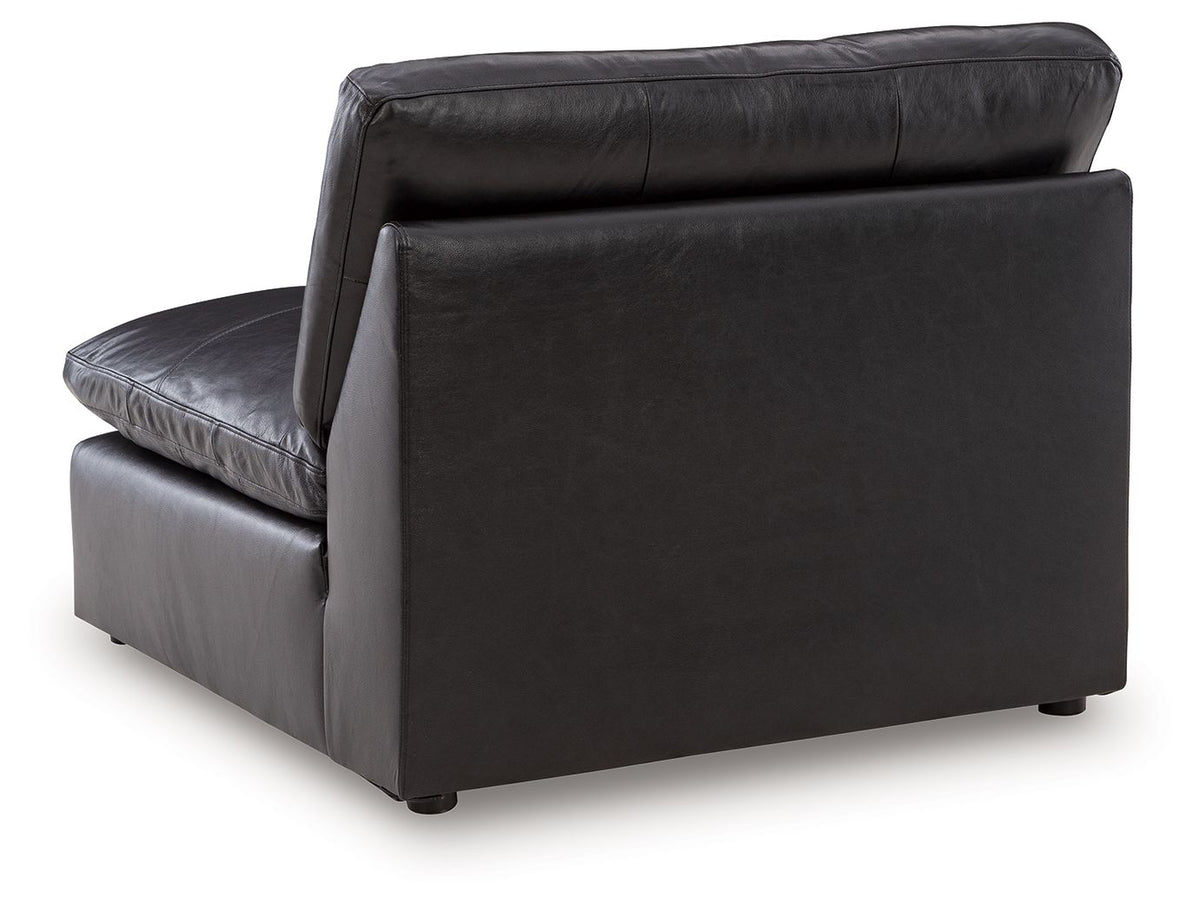 Emilia - Armless Chair - Black