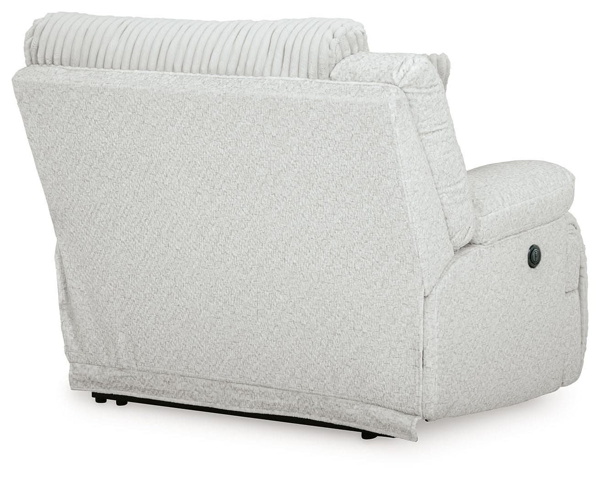 Top Tier - Laf Zero Wall Power Recliner - Alloy