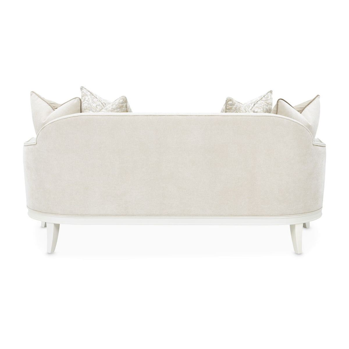La Marisia - Chenille Loveseat - Tranquil / Creamy Pearl