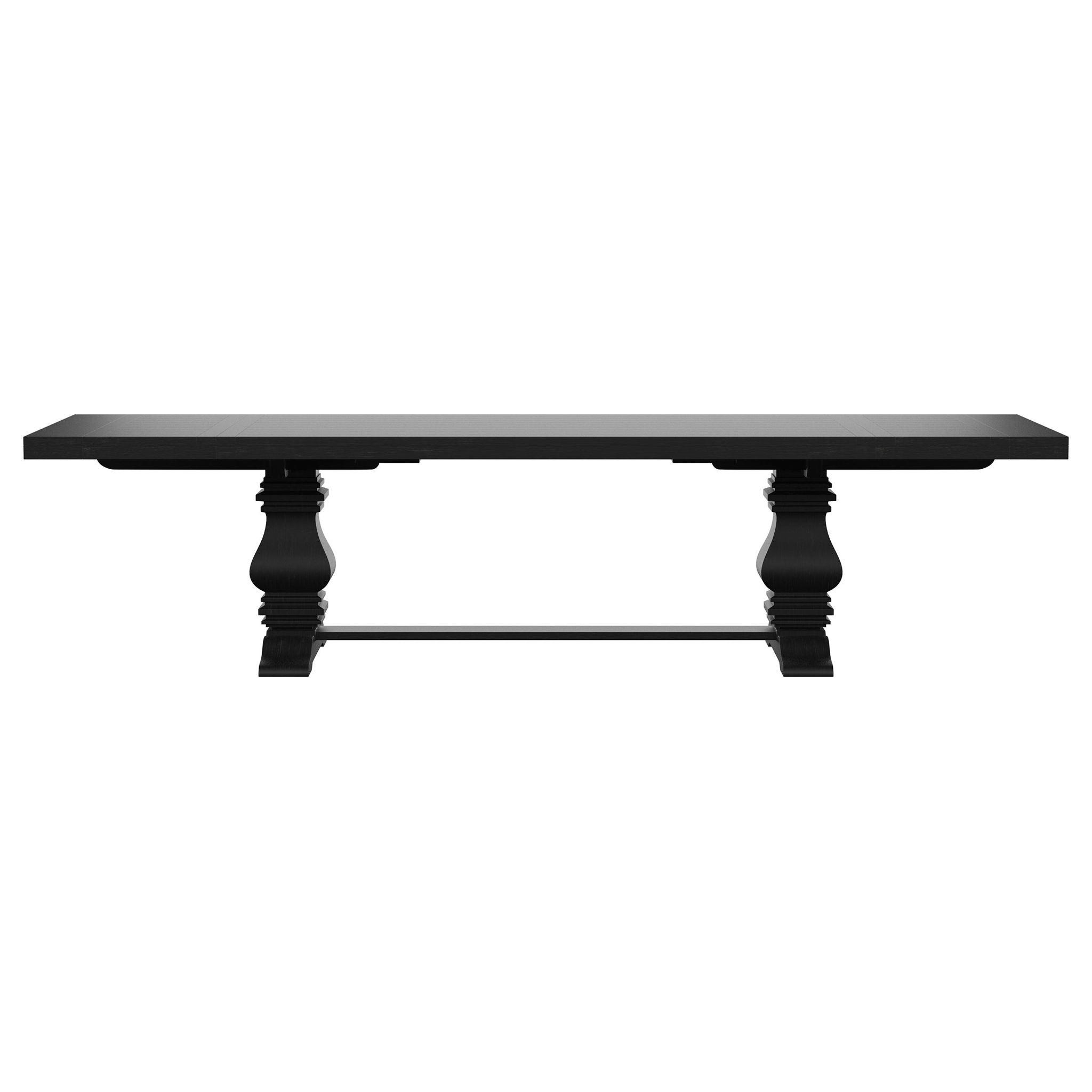 Florence 9-piece 126-inch Extension Dining Table Set Grey