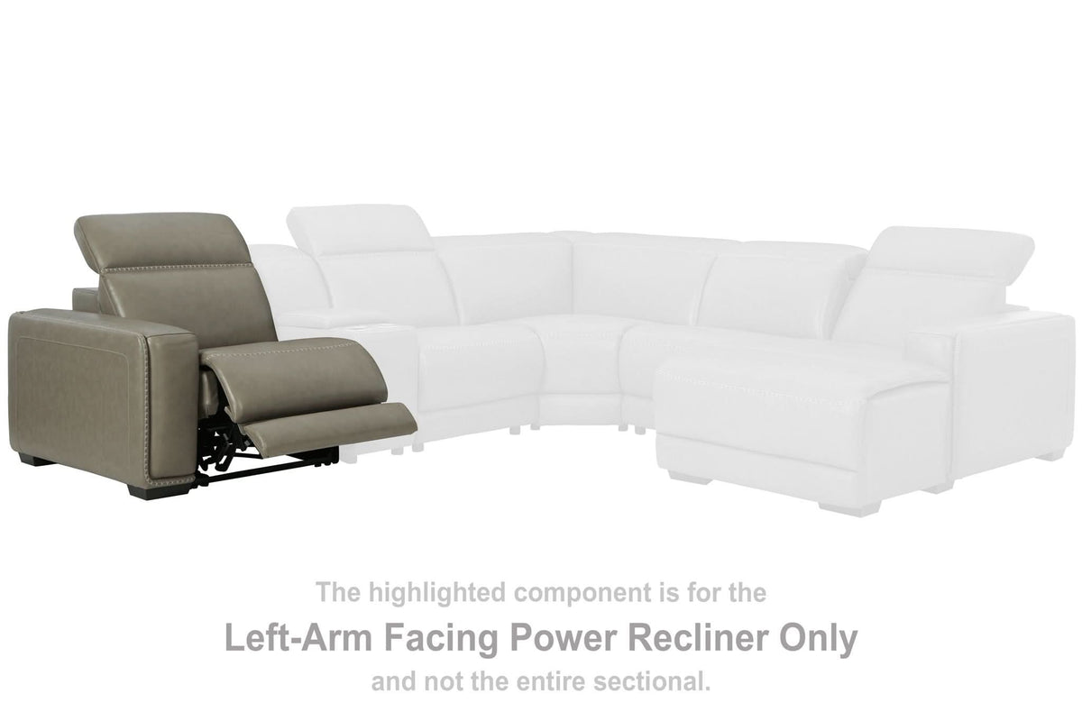 Correze - LAF Zero Wall Power Recliner - Gray