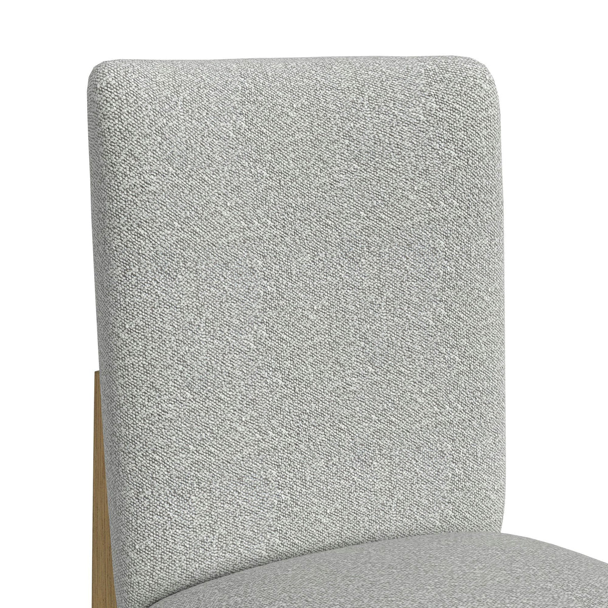 Portland - Square Back Dining Side Chair (Set of 2) - Natural / Gray