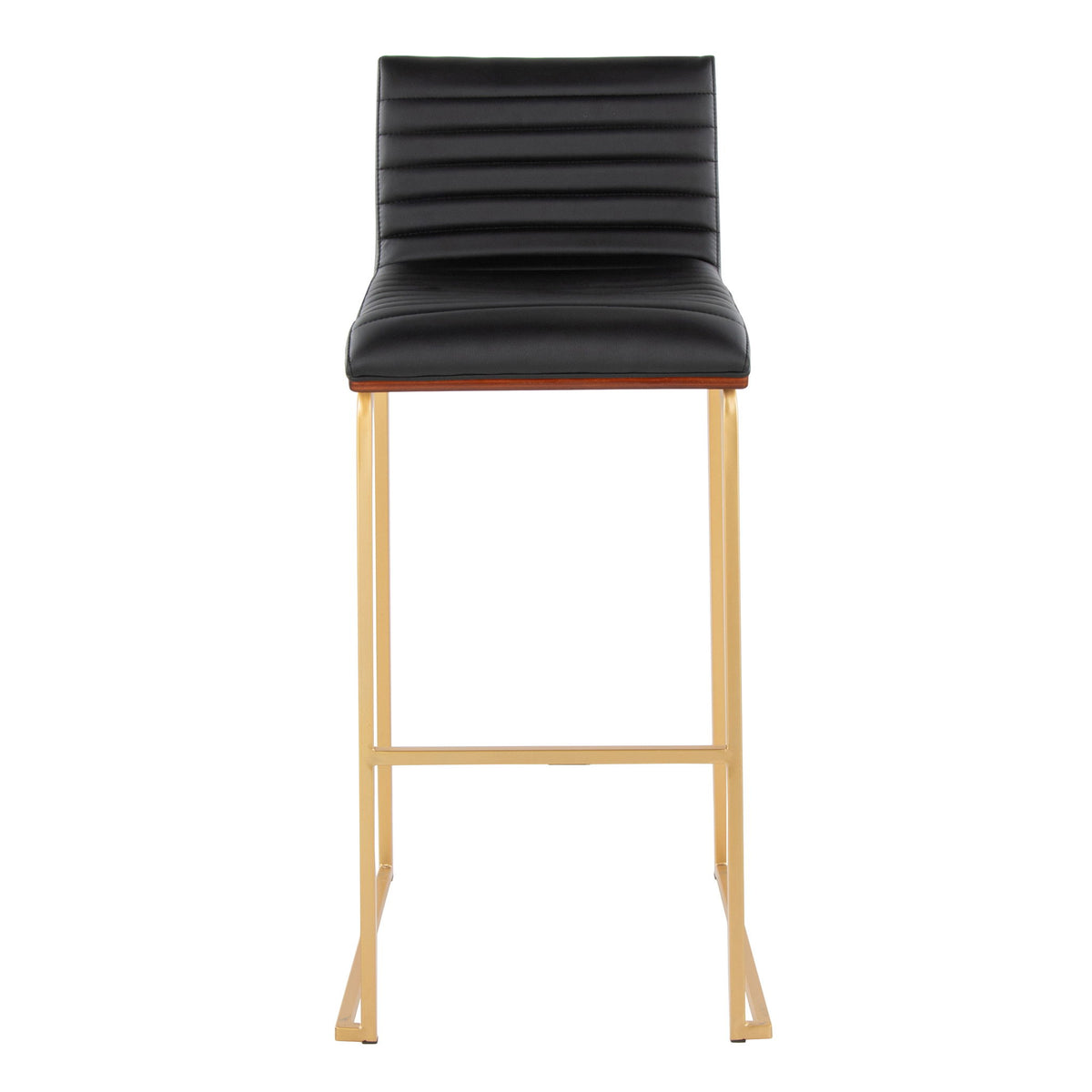 Mason Mara - Contemporary Versatile Desig Fixed Height Barstool (Set of 2)