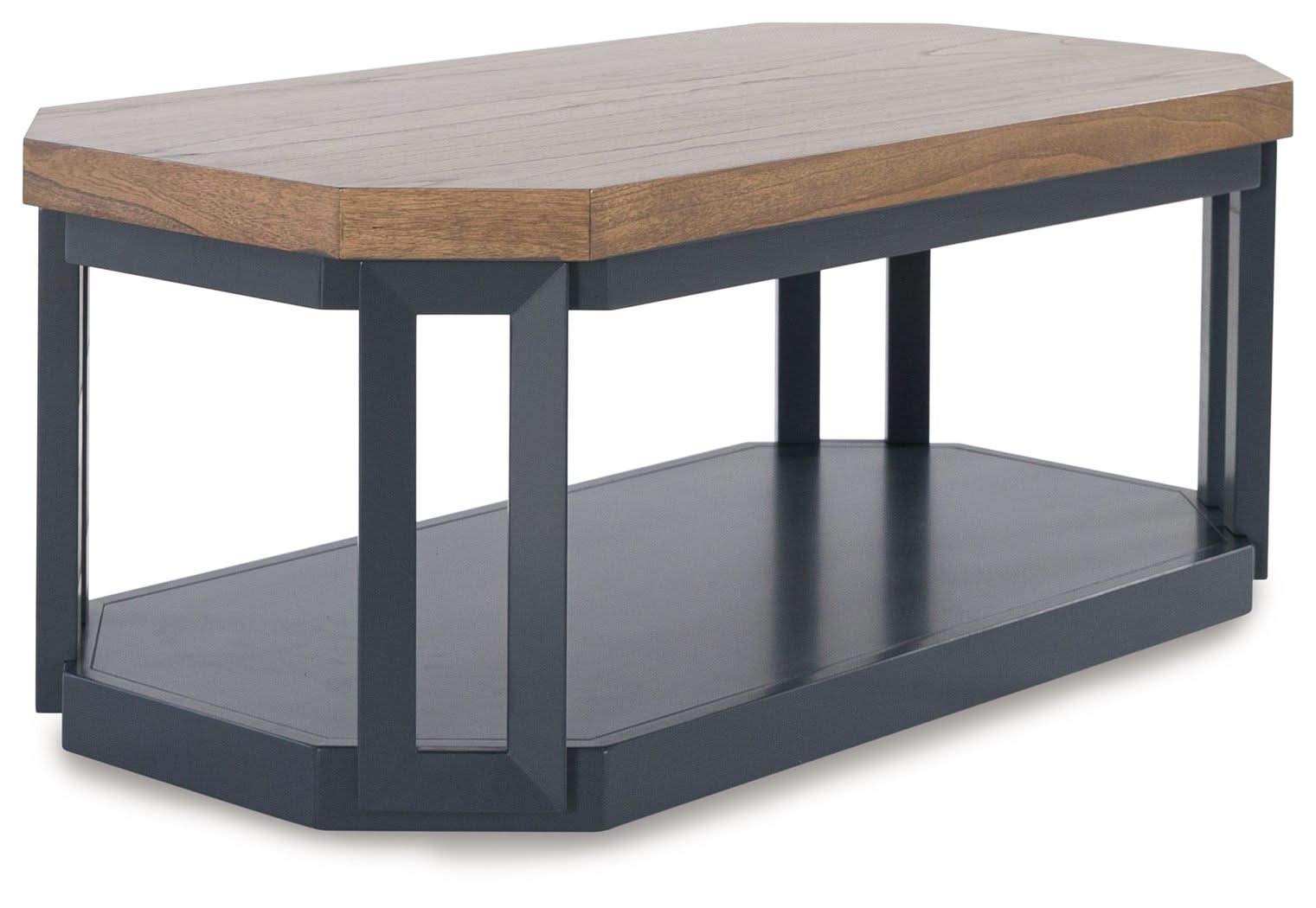 Landocken - Occasional Table Set (Set of 3) - Brown / Blue