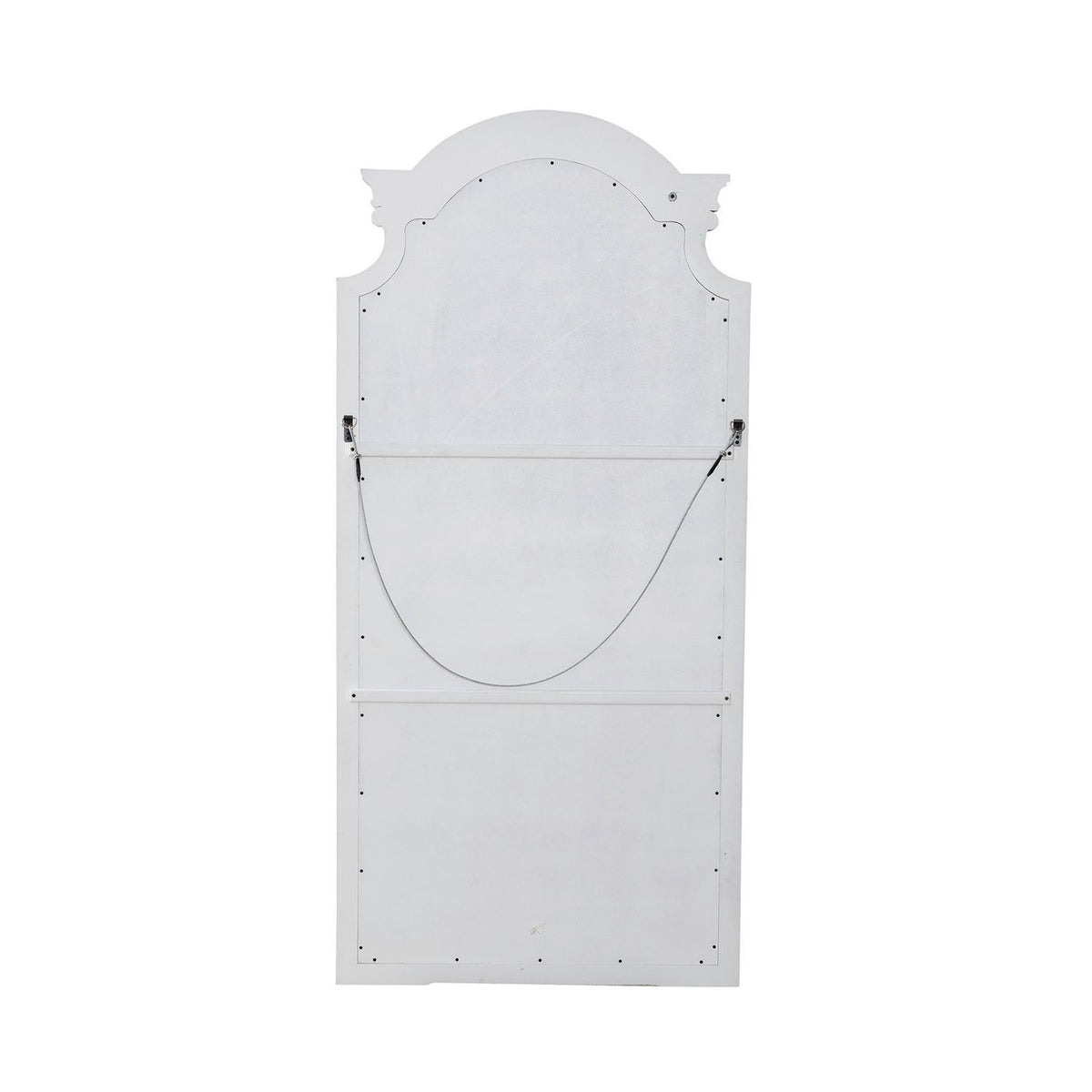 Magnolia Manor - Floor Mirror - Antique White