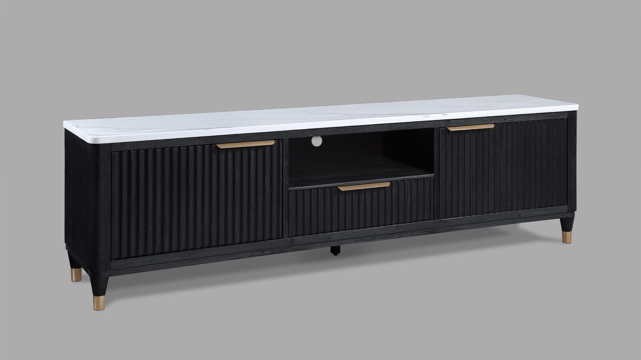 Kara - TV Stand - Black