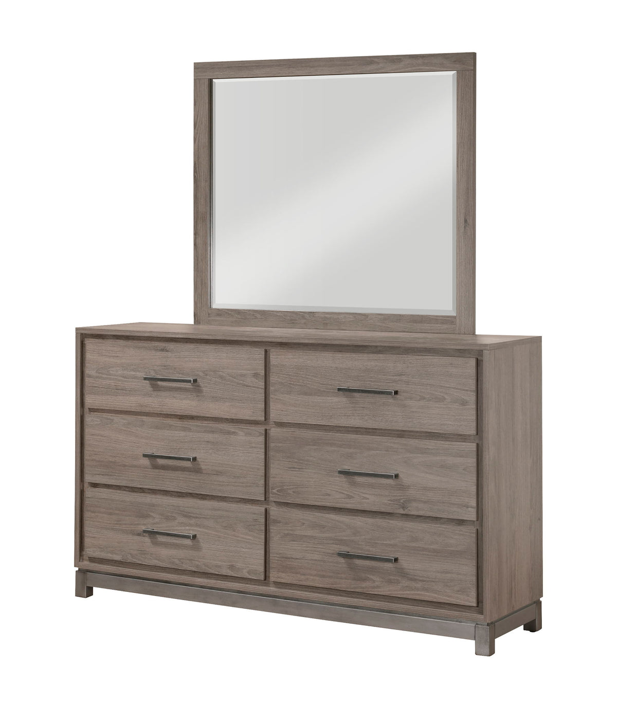 River - Queen 4 Piece Bedroom Set - Light Brown