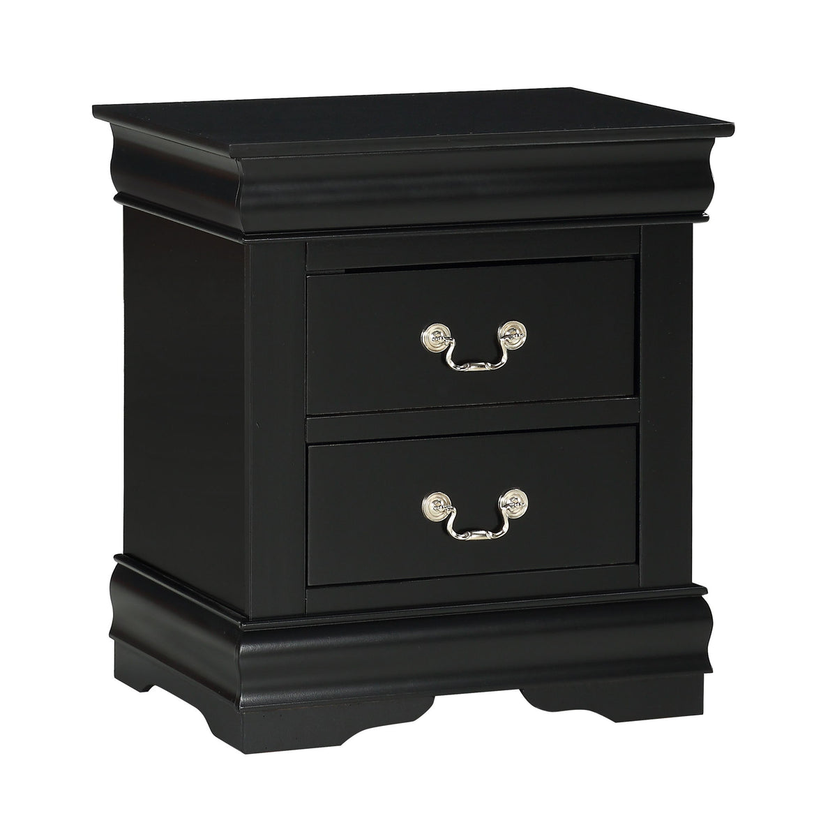 Louis Philip - Full 5 Piece Bedroom Set - Black
