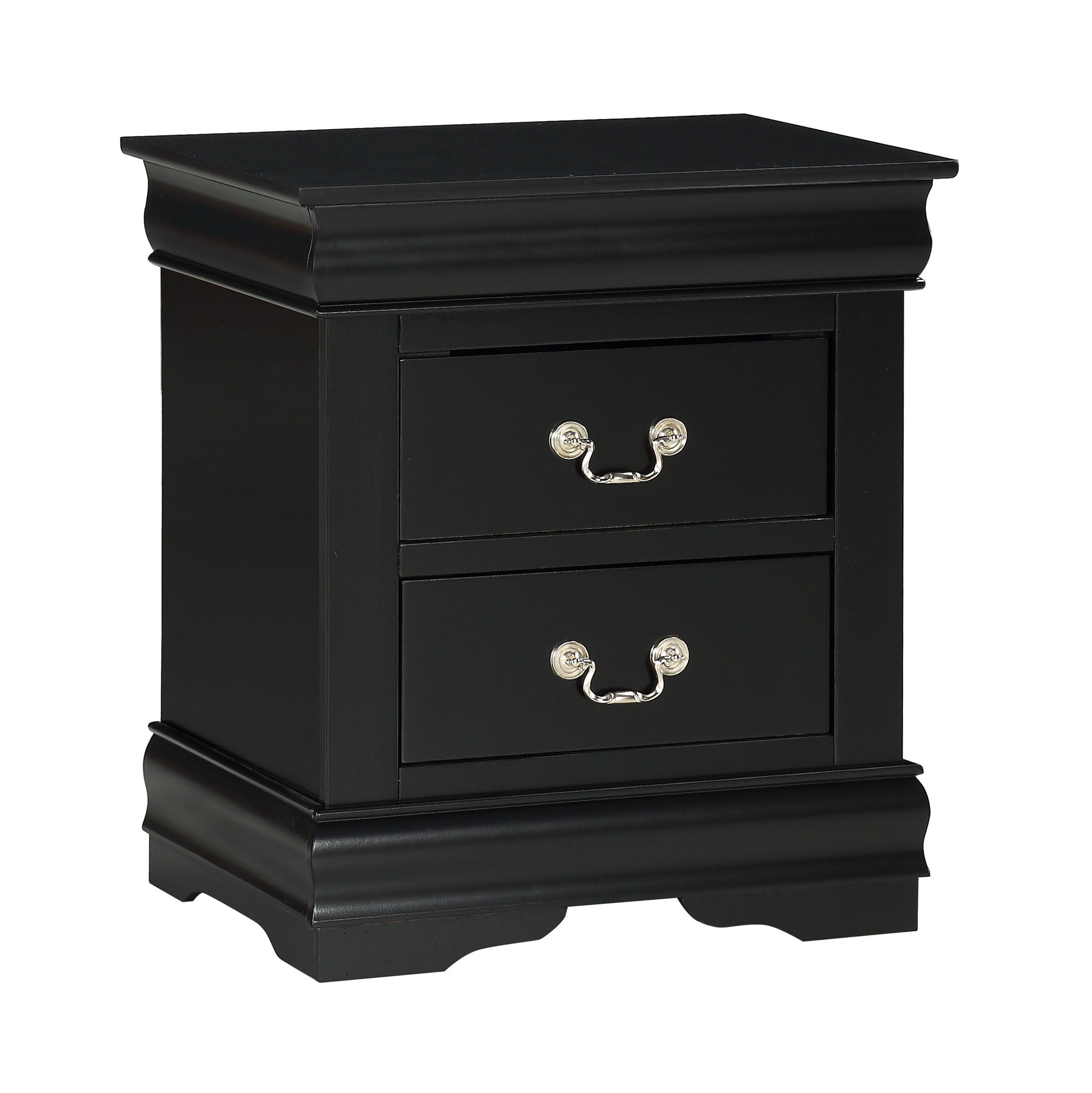 Louis Philip - Full 4 Piece Bedroom Set - Black