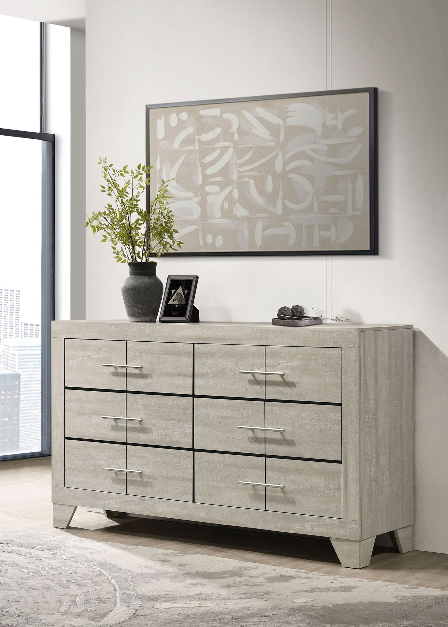 Trenton - 6-Drawer Bedroom Dresser