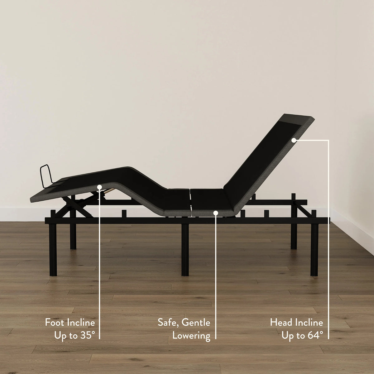 Tranquility II Queen Adjustable Bed Base with Zero Gravity and Programmable Remote