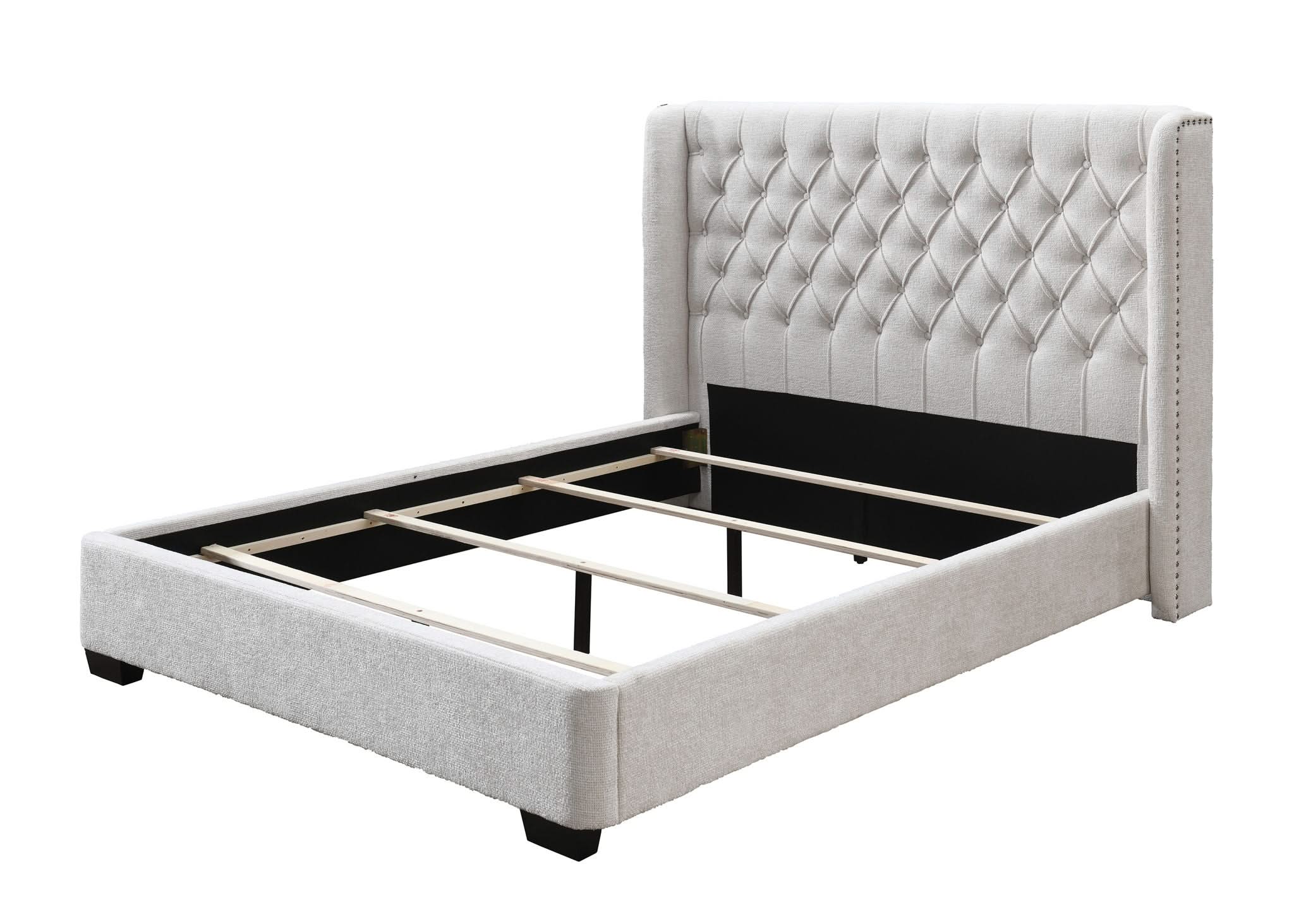 Daphne - Queen Bed - Ivory