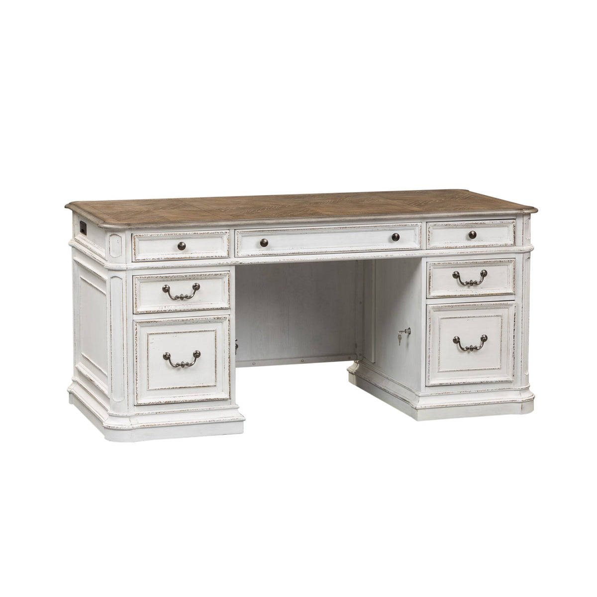 Magnolia Manor - Desk - Antique White