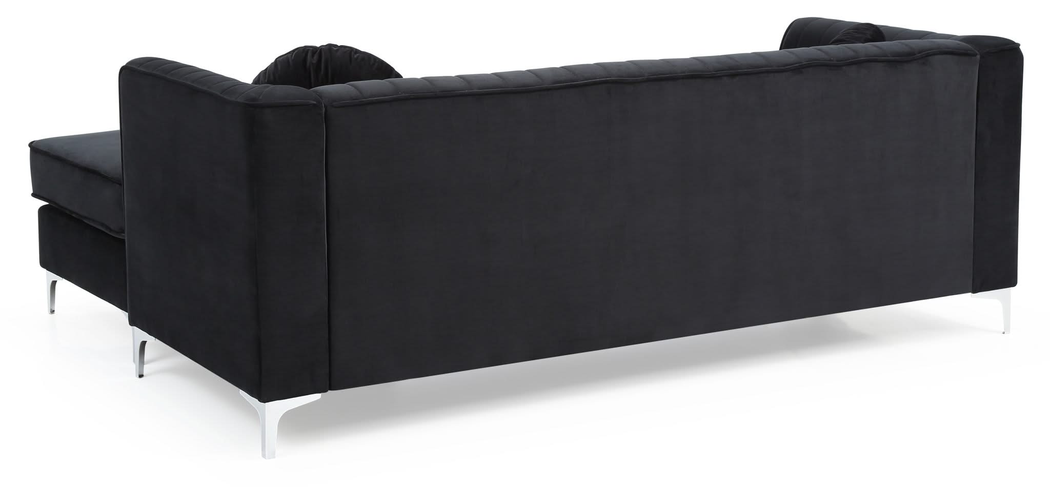 Delray - Micro Suede Sofa Chaise