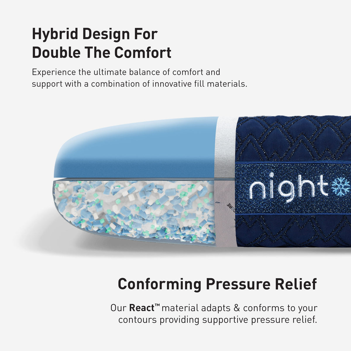 Night Ice Performance - Pillow
