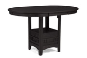 Hartwell - Counter Height Table - Charcoal Black