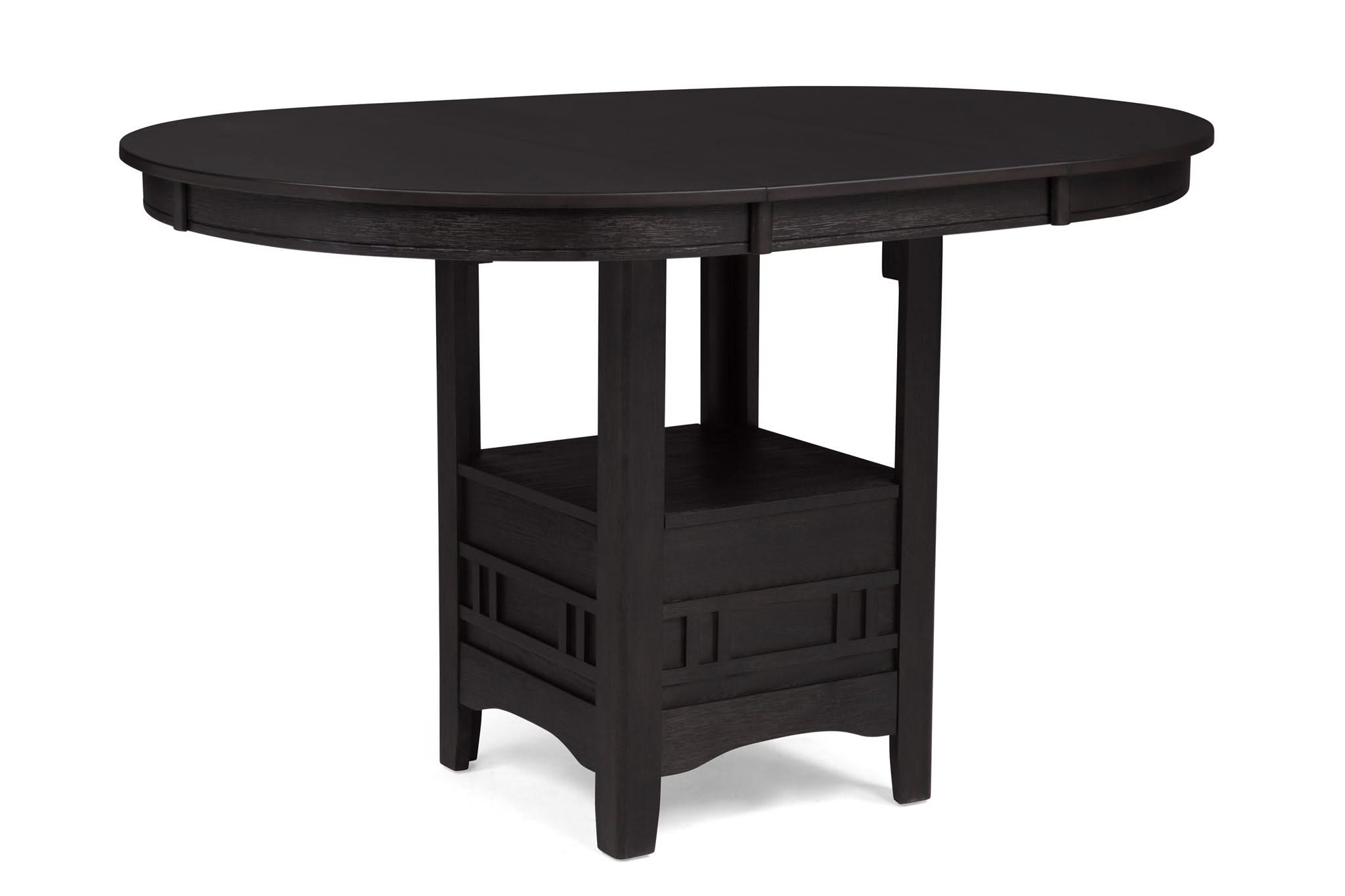 Hartwell - Counter Height Table - Charcoal Black