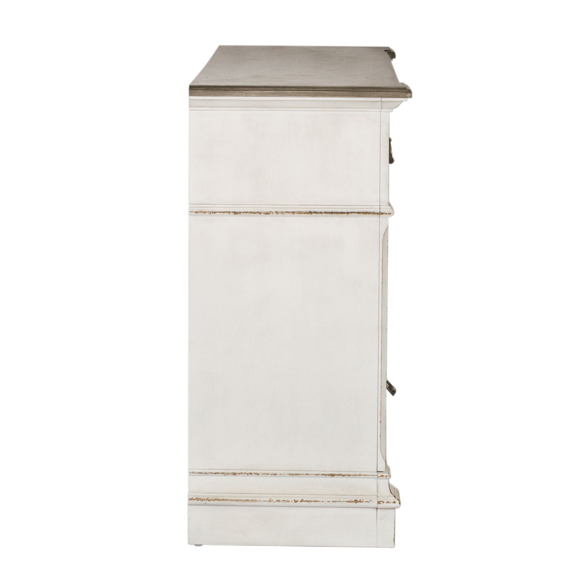 Abbey Park - 7 Drawer Dresser - Antique White