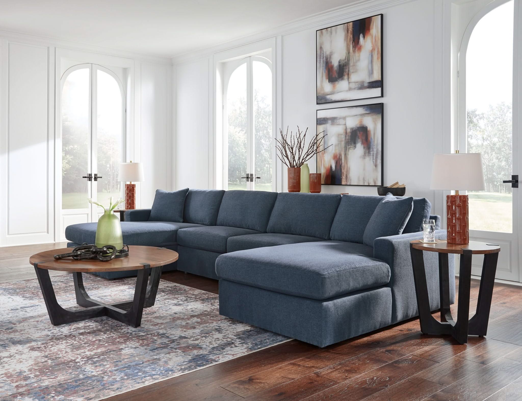 Modmax - Sectional - Ink