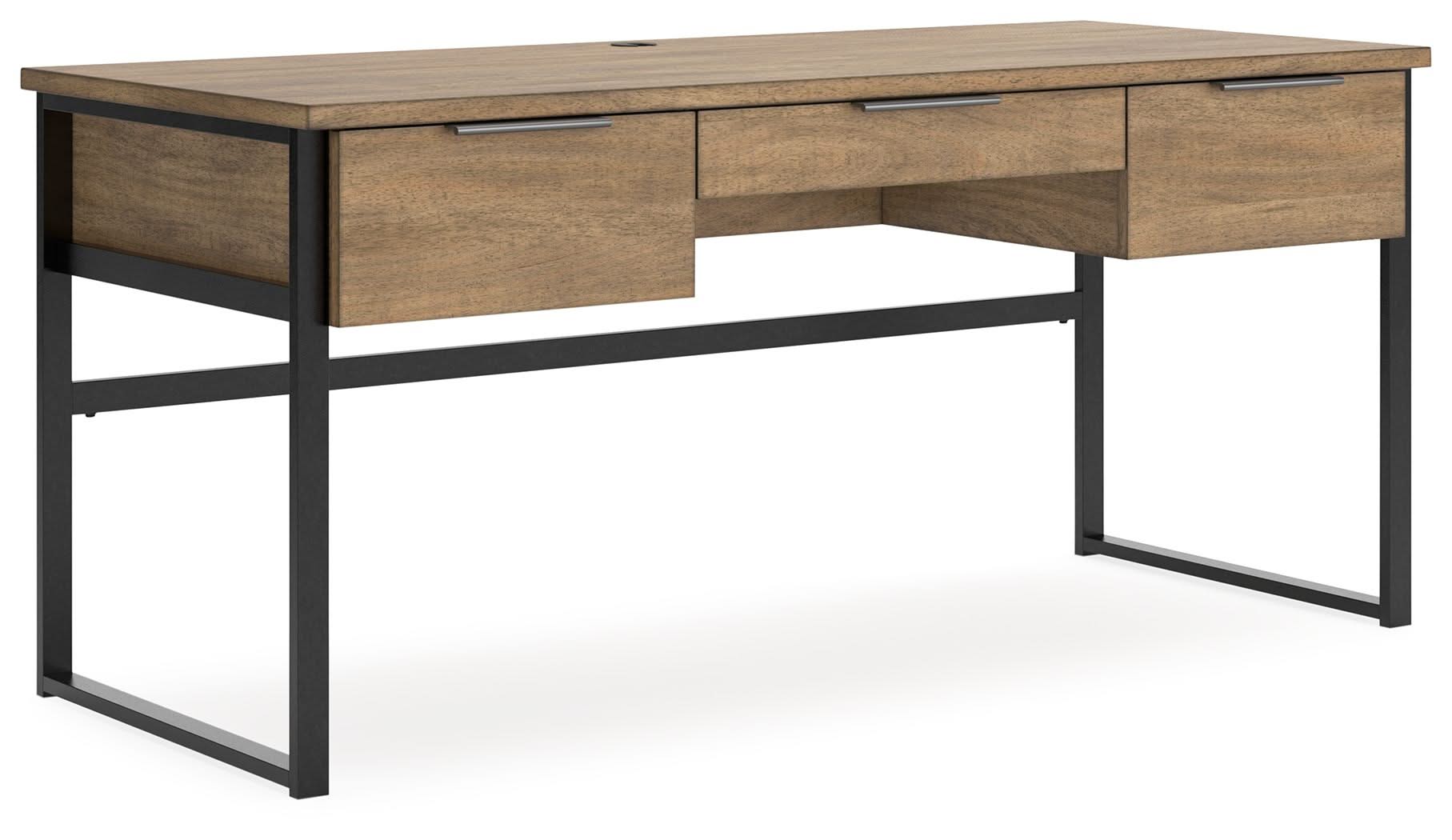 Montia - Home Office Desk - Light Brown