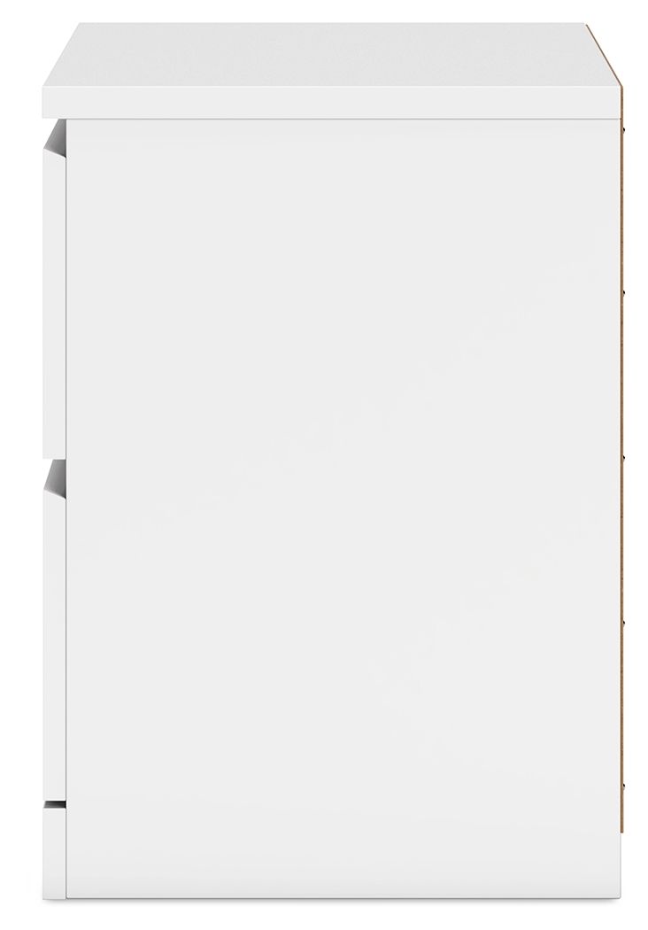 Onita - Two Drawer Night Stand - White