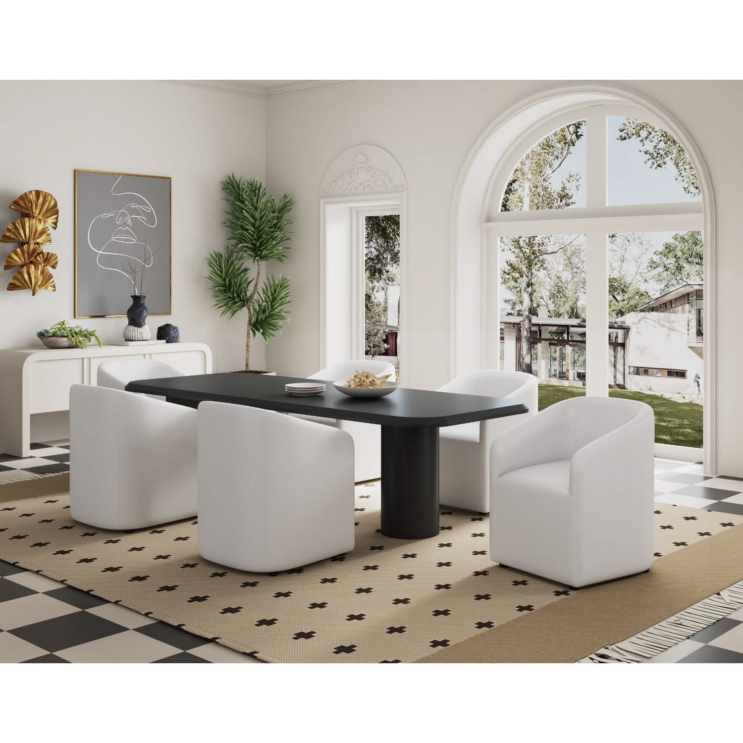 Anna - Round Armchair