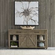 Parkland Falls - Sofa Table - Weathered Taupe