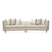 Malibu Crest - 2-Piece Sofa - Pearl / Chardonnay