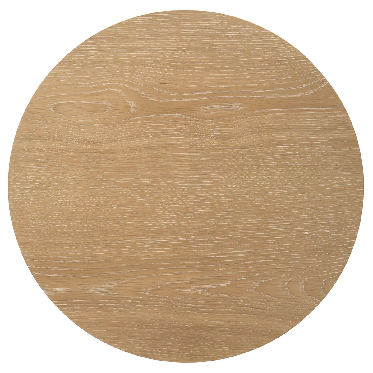 Ottowa 2-piece Round Wood Coffee Table Set Light Oak