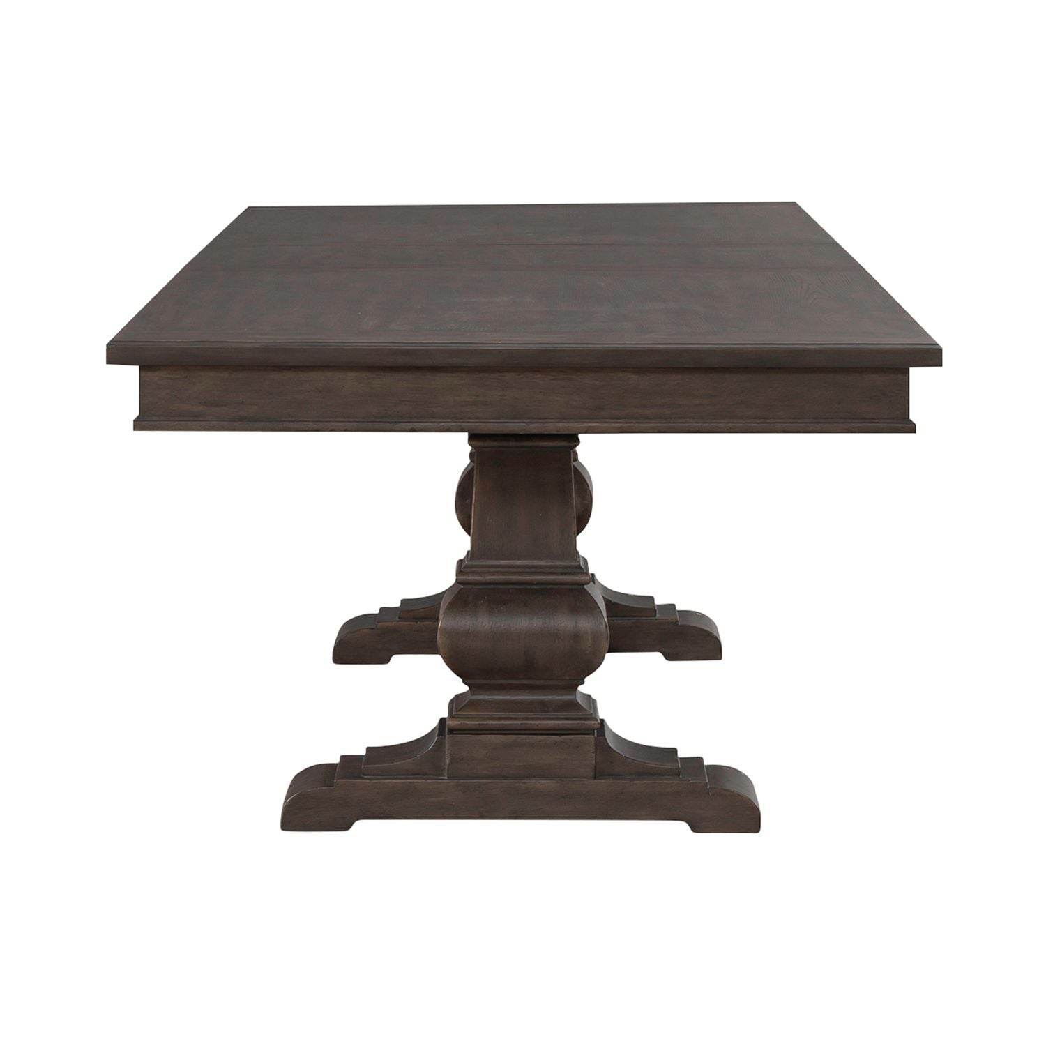 Paradise Valley - Trestle Table - Saddle Brown