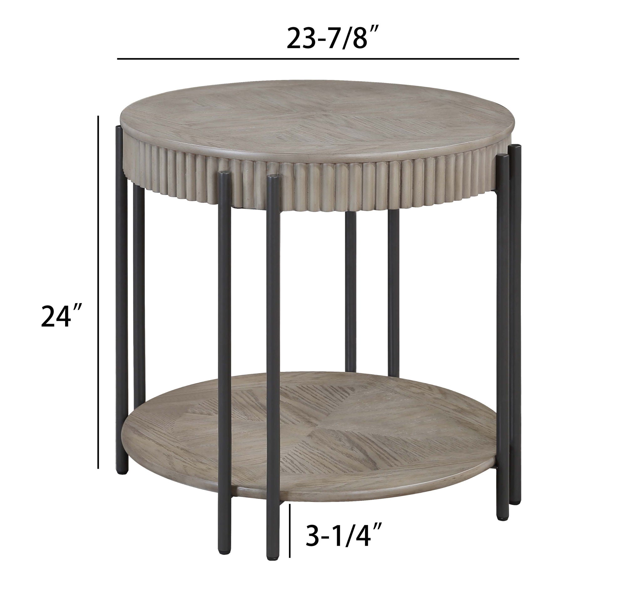 Providence - Table Set (Coffee & 2 End Tables) - Light Brown