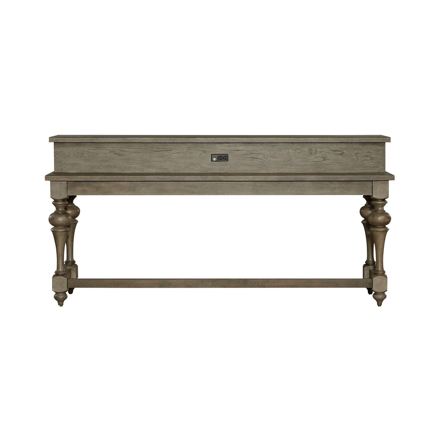 Americana Farmhouse - Console Bar Table - Dusty Taupe